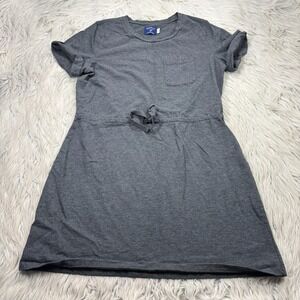 Impact Collection United by Blue Women's XL Gray Fit Flare T-Shirt Dress